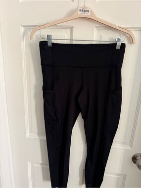 Lululemon Black High-Waist Pocket Leggings